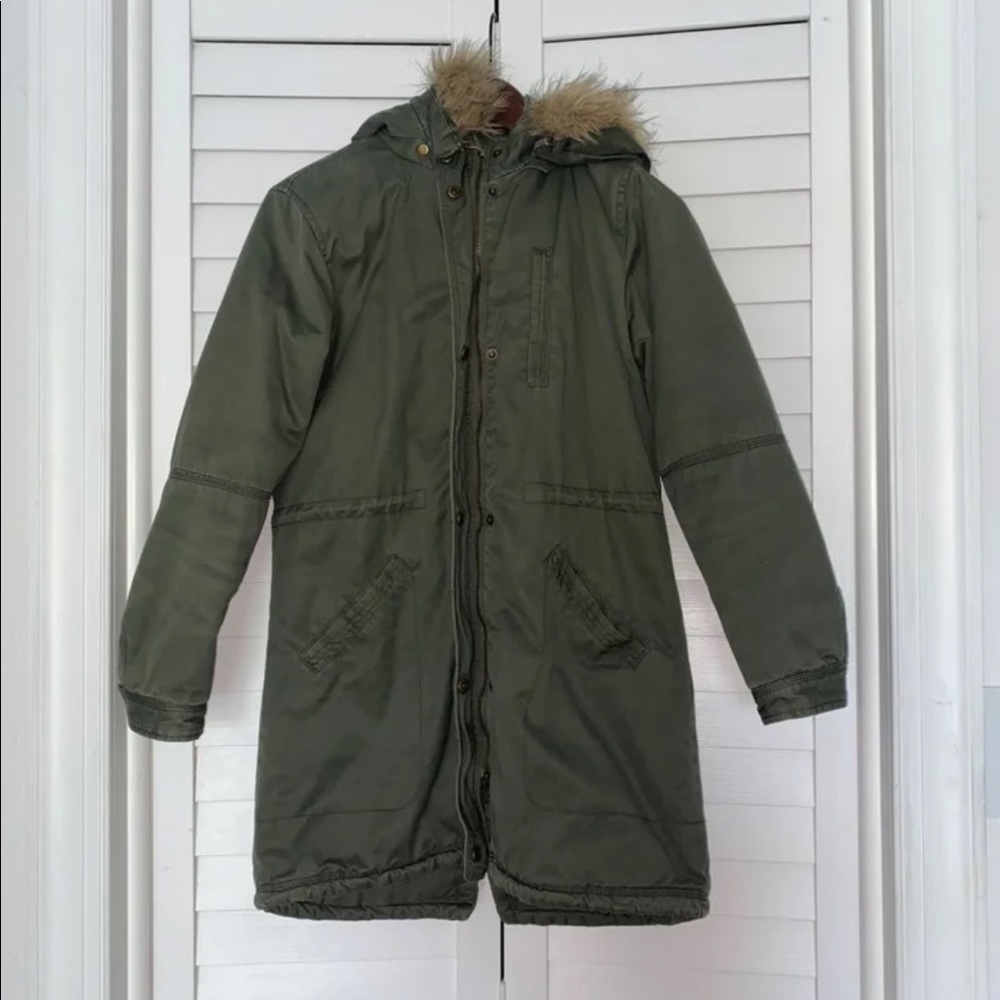 Green parka